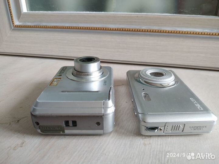 Компактн. фотики sams d760 и dexp DC 5200