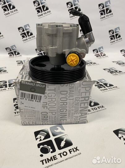 Насос гидроусилителя Logan Largus Almera к4м