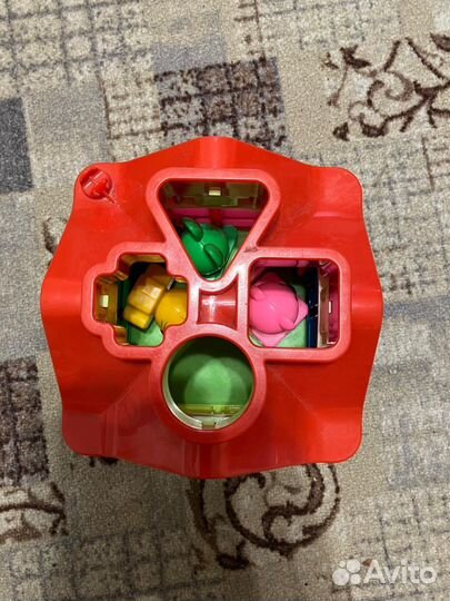 Развивающий домик фигурками и ключами