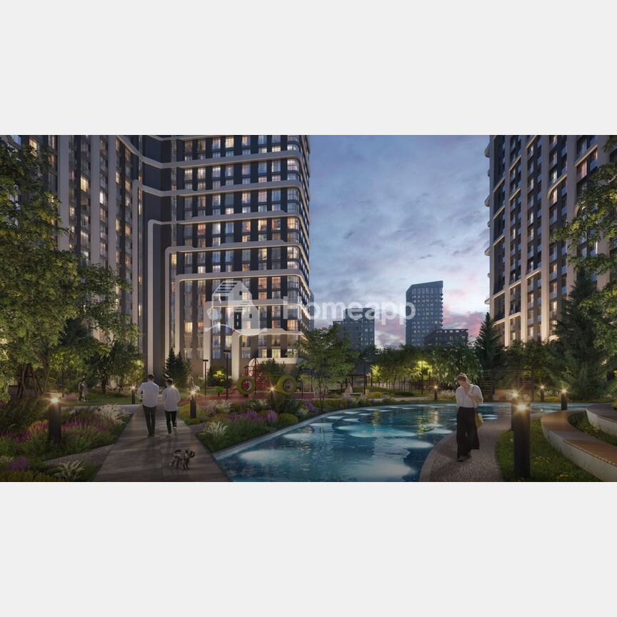 1-к. квартира, 49,9 м², 4/23 эт.