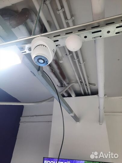 Установка системы видеонаблюдения электро замков