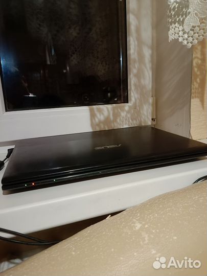Asus X55A, Celeron 1000m, 4гб, HDD 320gb