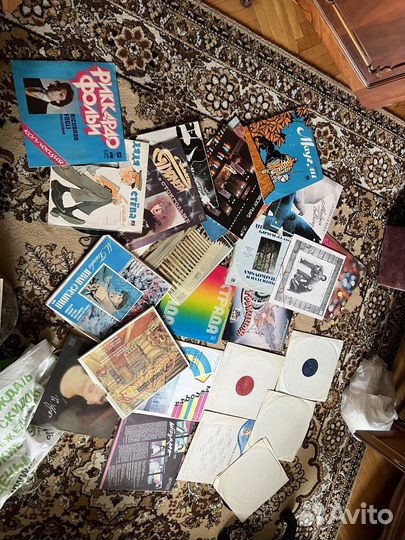 Винтловые пластинки,почти все новые