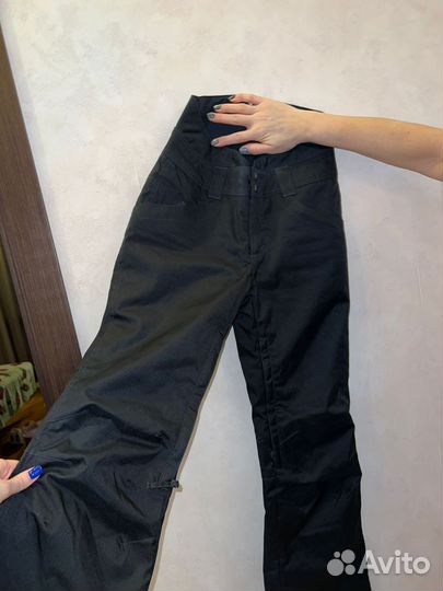 Черные женские штаны зимние