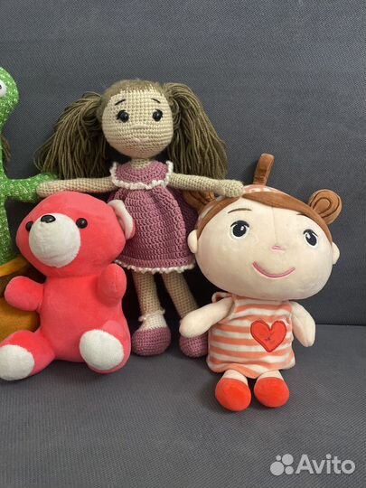 Мягкие игрушки пакетом