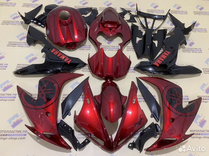 Yamaha YZF R1 2004-2006 мотопластик, обвес мото