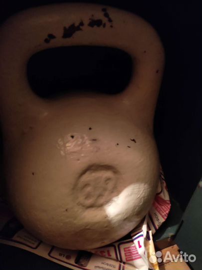 Гиря советская 32 кг