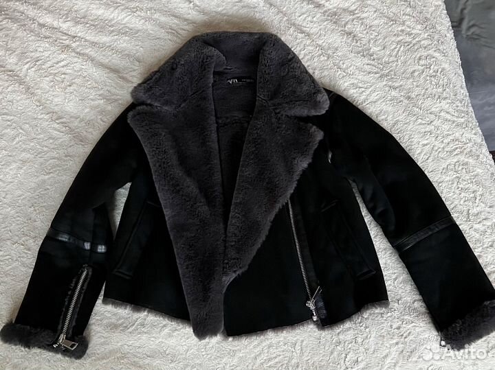 Дубленка женская Zara s