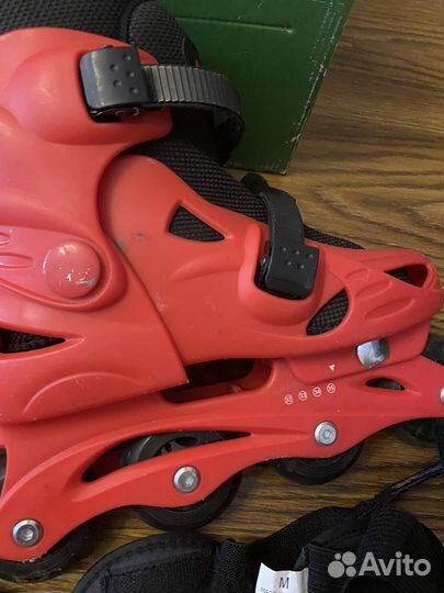 Роликовые коньки детские раздвижные 32-35