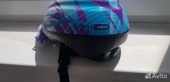 Ролики подростковые 30-33, полный комплект (шлем