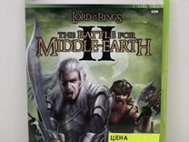 Диск Lord of the rings Middle-Earth 2 на Xbox 360