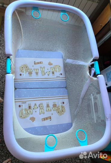 Манеж детский большой безопасный