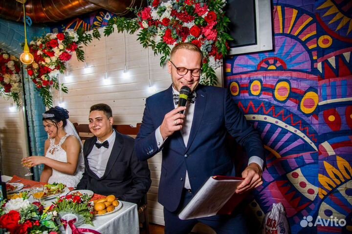 Ведущий праздничных, деловых и спорт. мероприятий