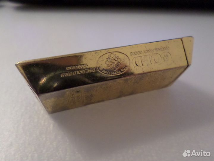 Зажигалка газовая Gold