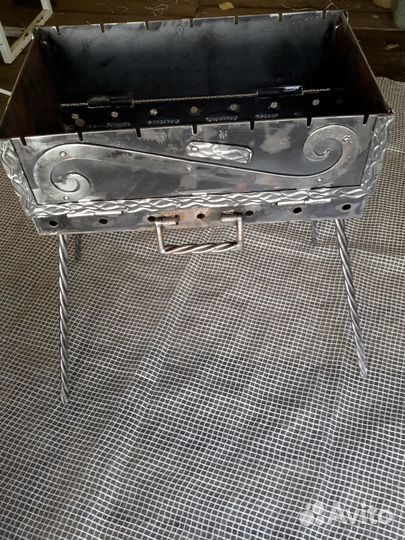 Мангал разборный складной в чехле