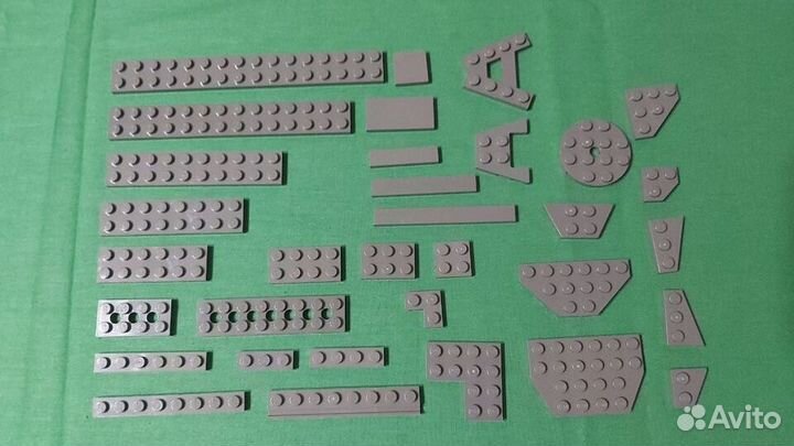 Lego детали темно серый цвет поштучно на вес