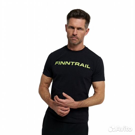 62532 Футболка Finntrail T4 6703 черный
