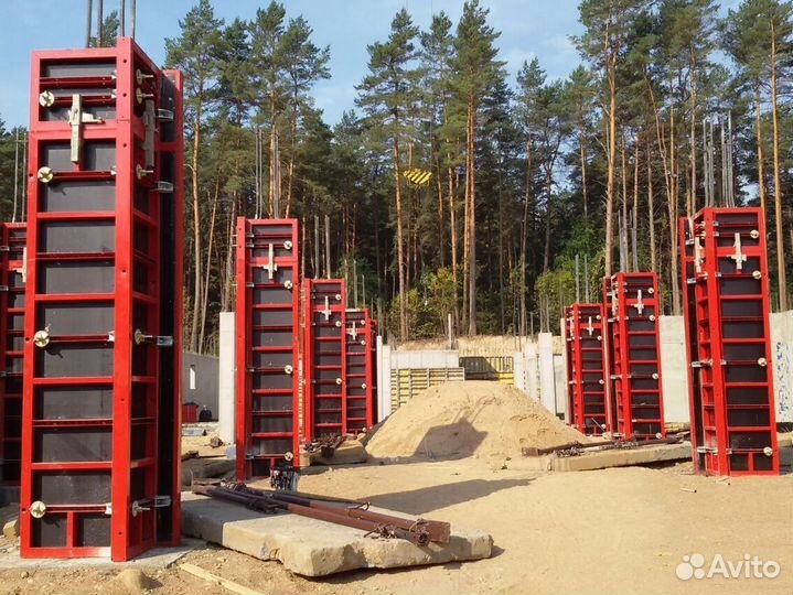 Продажа, аренда опалубки Б/У для колонн