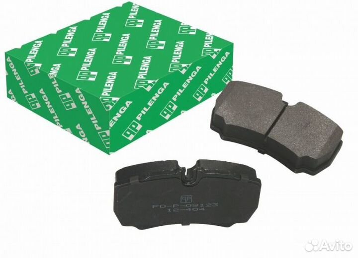 Колодки тормозные дисковые зад