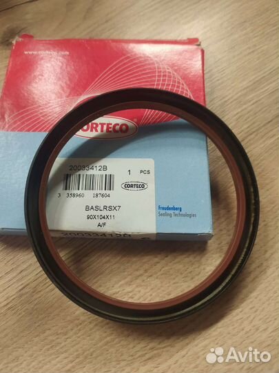 Сальник коленвала Corteco 20033412b