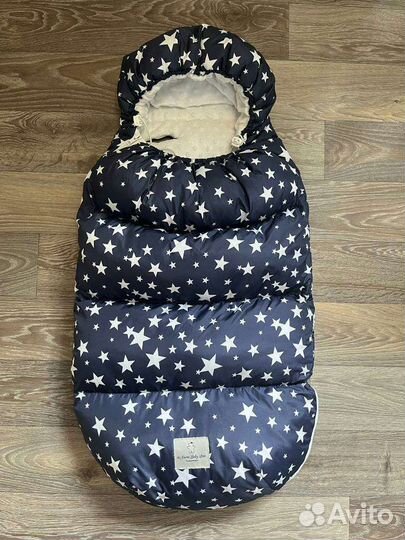 Зимний конверт в коляску Name.Baby.Love 92