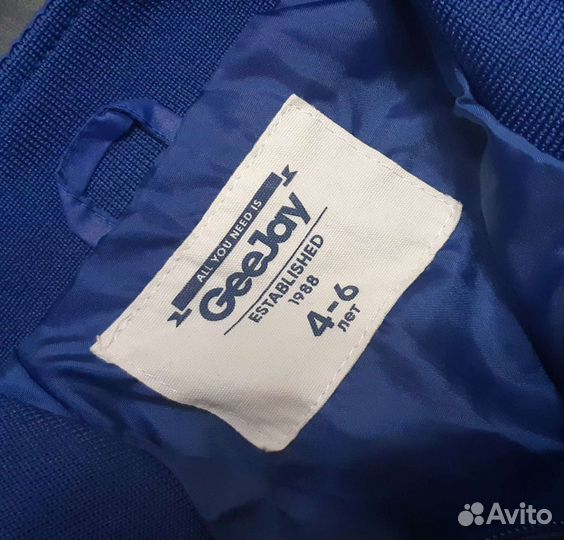 Куртка (олимпийка, ветровка) детская GeeJay