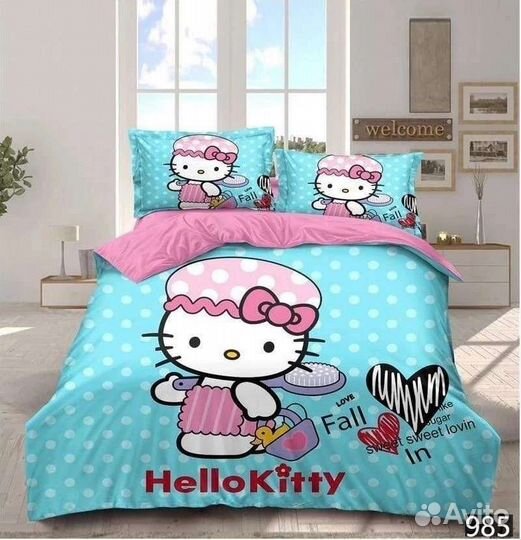 Детское постельное белье новое