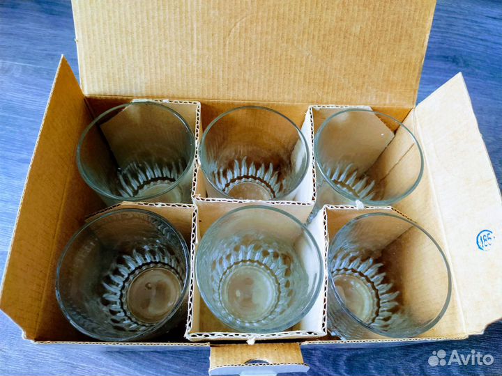 Новый набор стаканов Pasabahce Carousel 6 шт