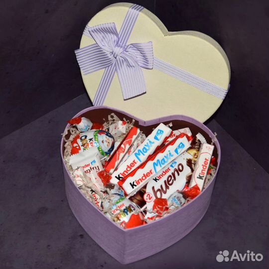 Киндер коробка/ Коробка сердце