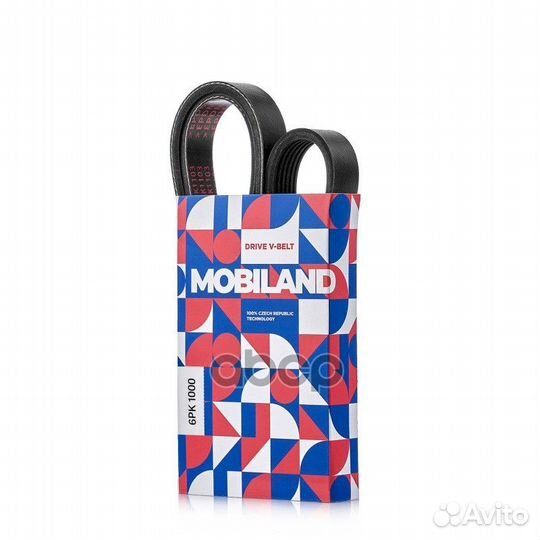 Ремень 6PK1000 (epdm) для а/м VW polo V седан
