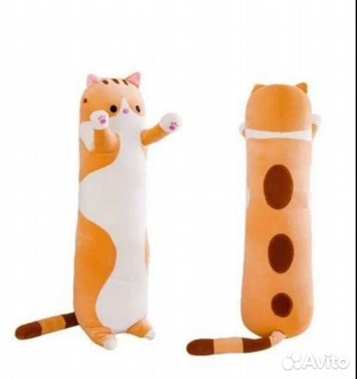 Мягкие игрушки новые коты батоны