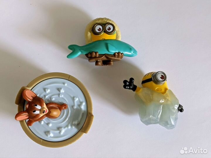 Игрушки Миньоны, Джерри, Пикми попс и Три кота