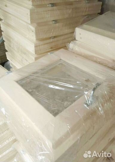 Деревянные окна для бани