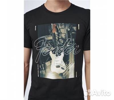 Fender Custom Shop Eagle T-shirt, BLK XL футболка