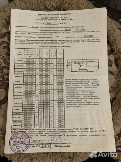 Газовое оборудование