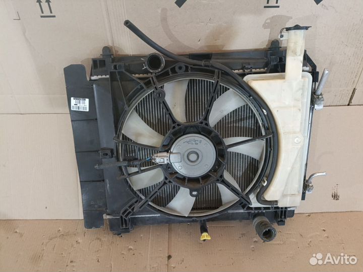 Радиатор двс toyota ractis ncp120 1nz
