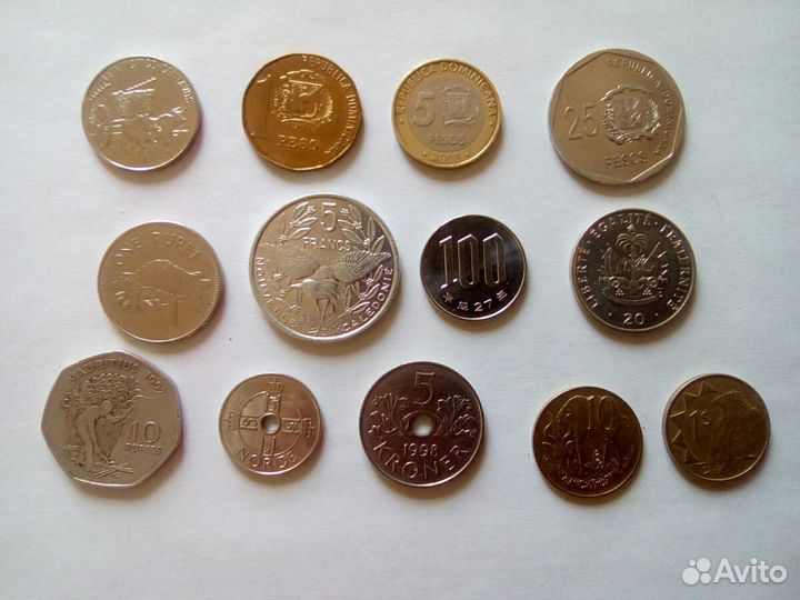 Продам иностранные монеты