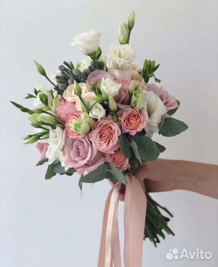 Цветы розы букет