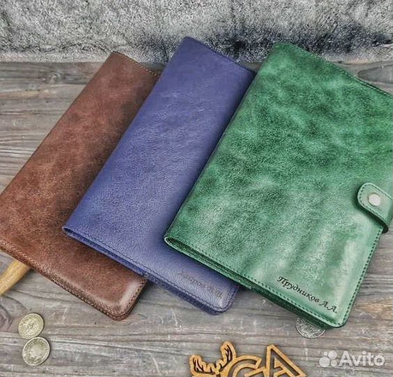 Ежедневник с кожаной обложкой / Планер