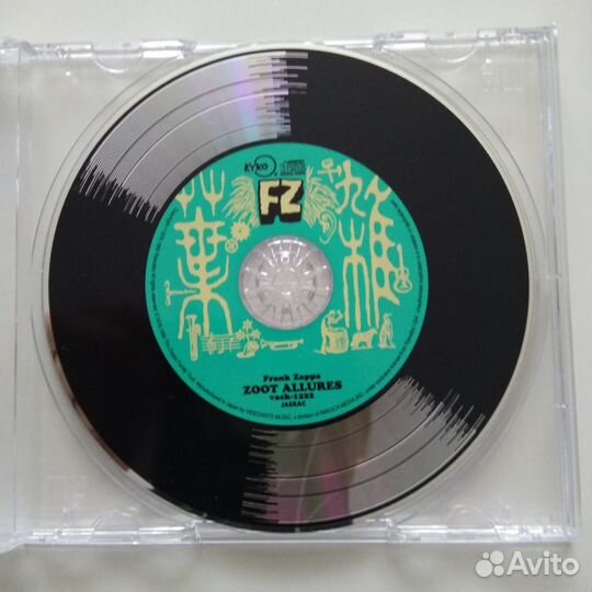 Zappa – Zoot Allures FZ Papersleeve Edition CD