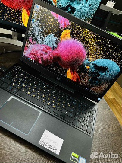 Игровой ноутбук dell i5-9300h/GTX-1650