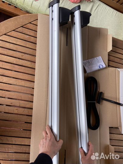 Поперечные рейлинги на крышу для audi Q5