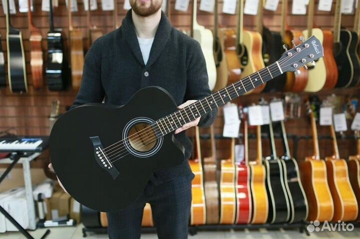 Новая акустическая полноразмерная гитара 41