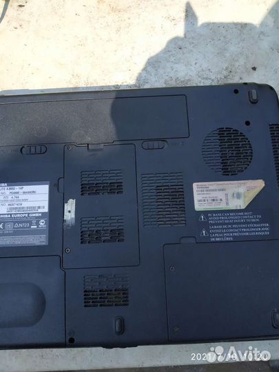 Ноутбук toshiba satellite