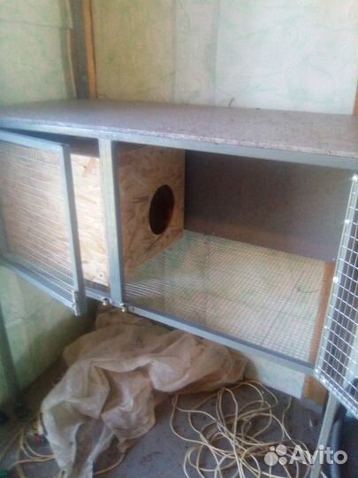 Клетка.Вольер.Выгул для кроликов,перепелов,курей
