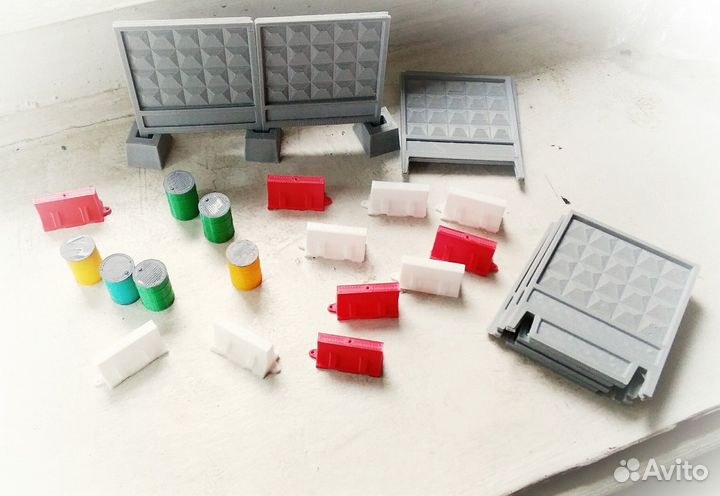 Модель забора по-2 1:43 и другое для макетов