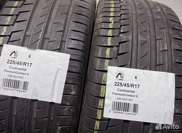 Continental PremiumContact 6 225/45 R17 94Y