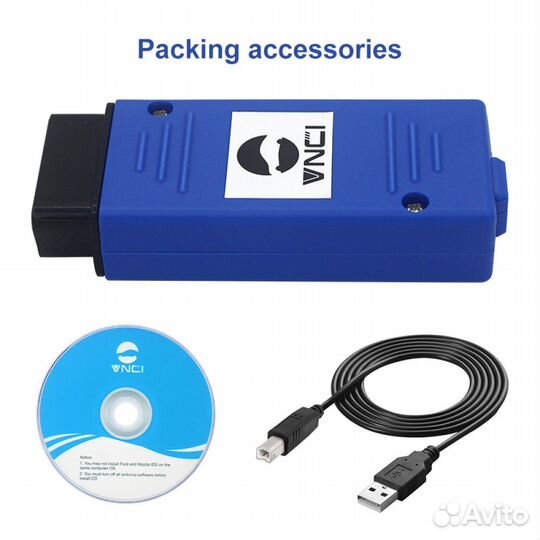 Vnci MF J2534 Ford / Mazda Русский