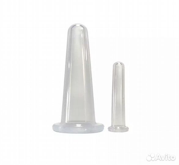 Новые силиконовые банки для массажа лица и тела