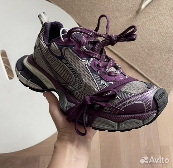 Balenciaga 3XL Sneaker Grey Purple Кроссовки